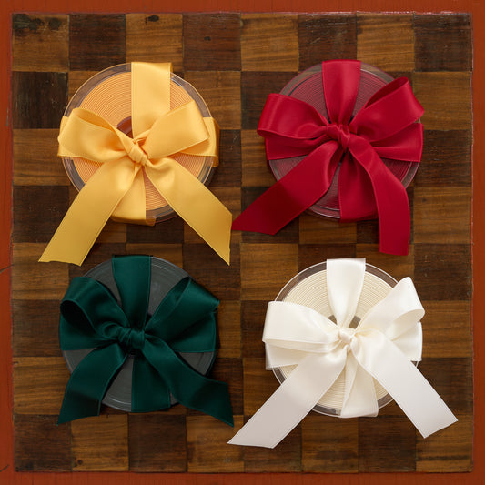 Premium Quality Swiss Satin Ribbon - 27 yard roll