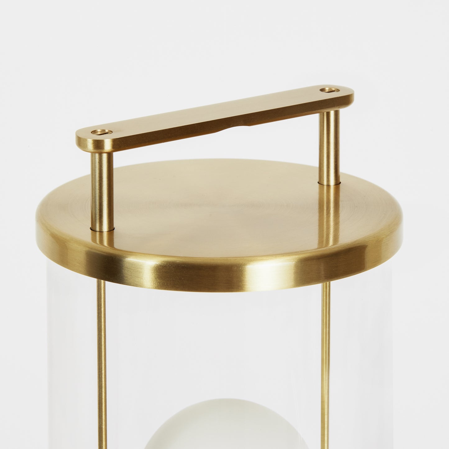 The Muse 2.0 Portable Lamp in Solid Brass
