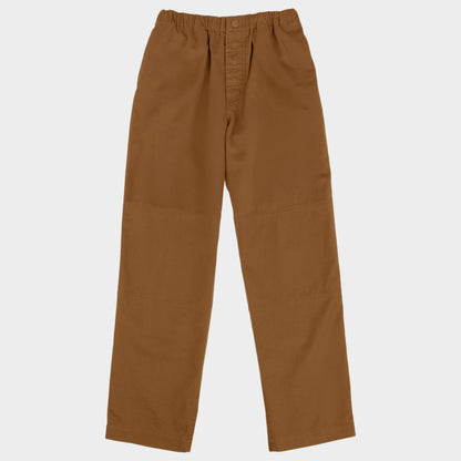 Washed Cotton Twill Easy Gardening Pant in British Tan