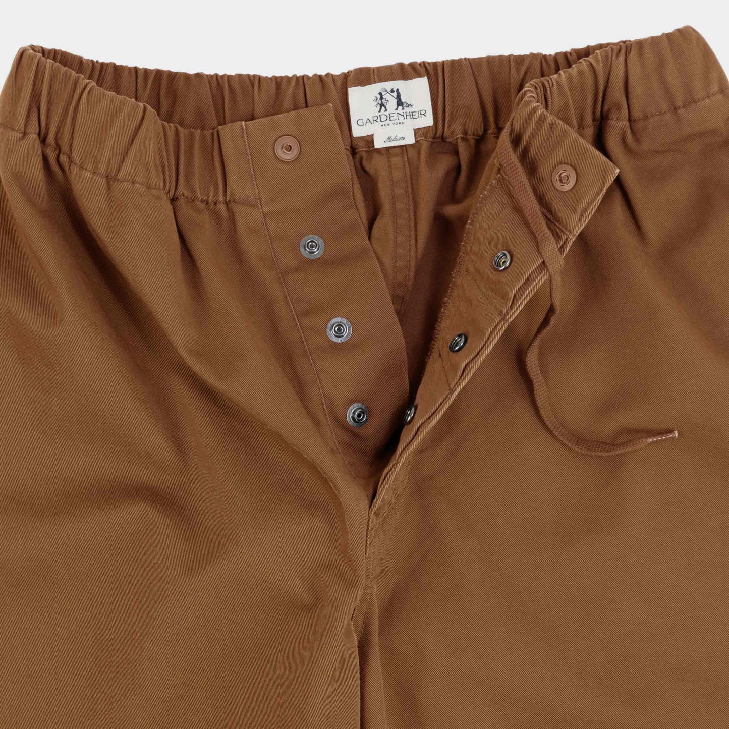 Washed Cotton Twill Easy Gardening Pant in British Tan