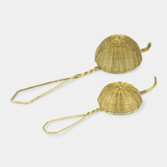 Brass Basket Tea Strainer