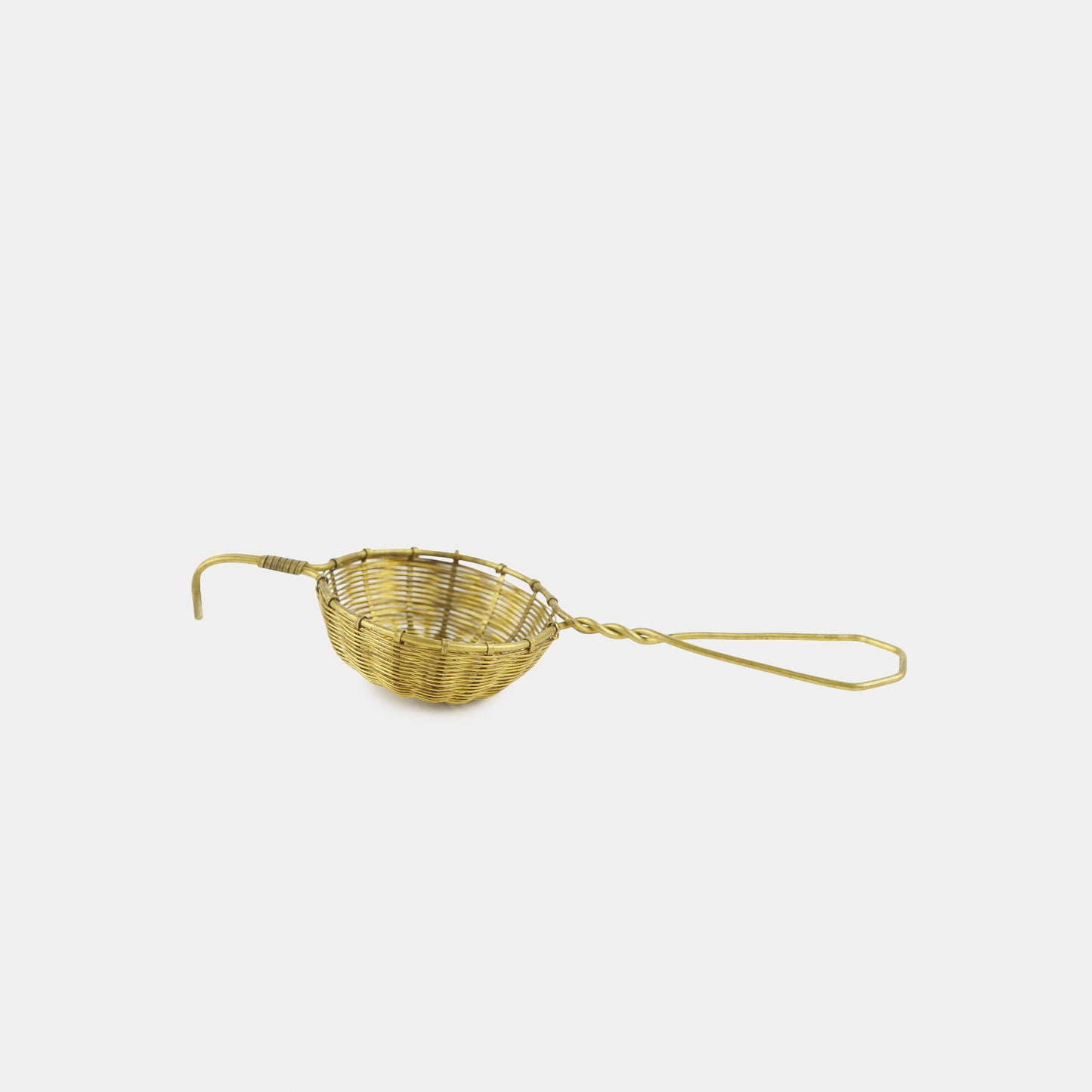 Brass Basket Tea Strainer