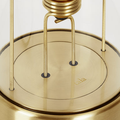 The Muse 2.0 Portable Lamp in Solid Brass