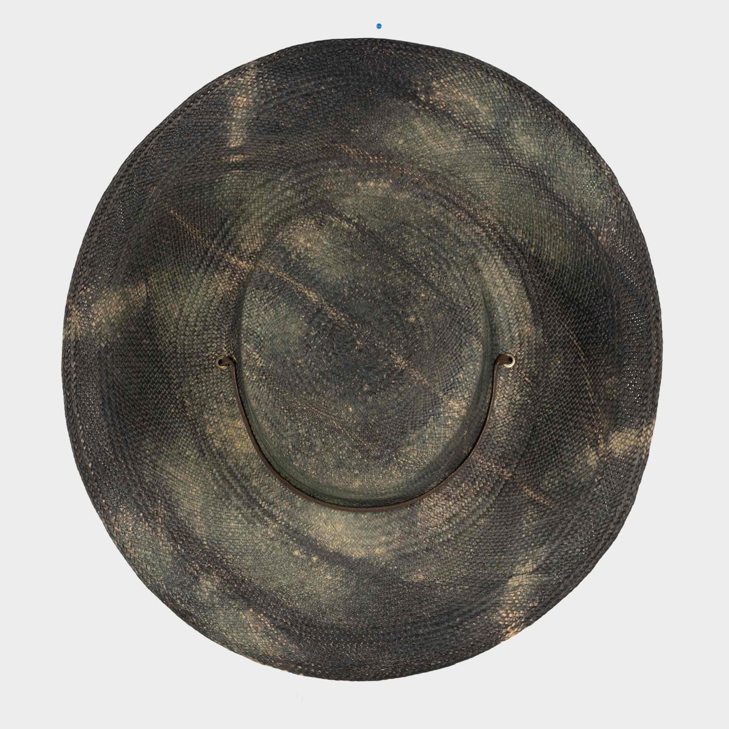 Handwoven Toquilla Straw Hat in Camouflage