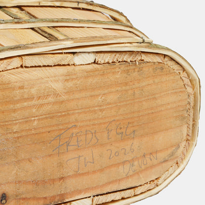 Traditional Handmade English Egg Basket
