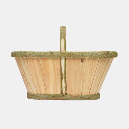 Traditional Handmade English Stave Basket
