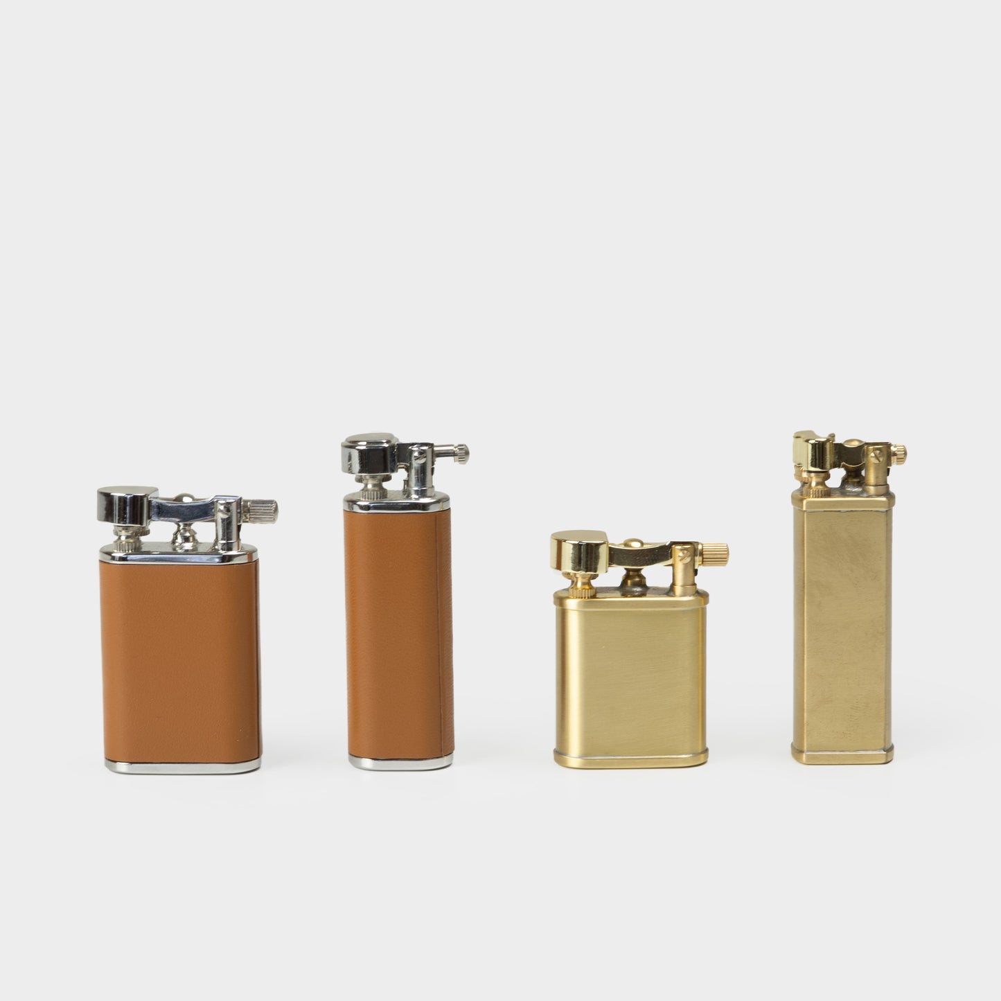Tsubota Pearl Japanese Lighter in Brass