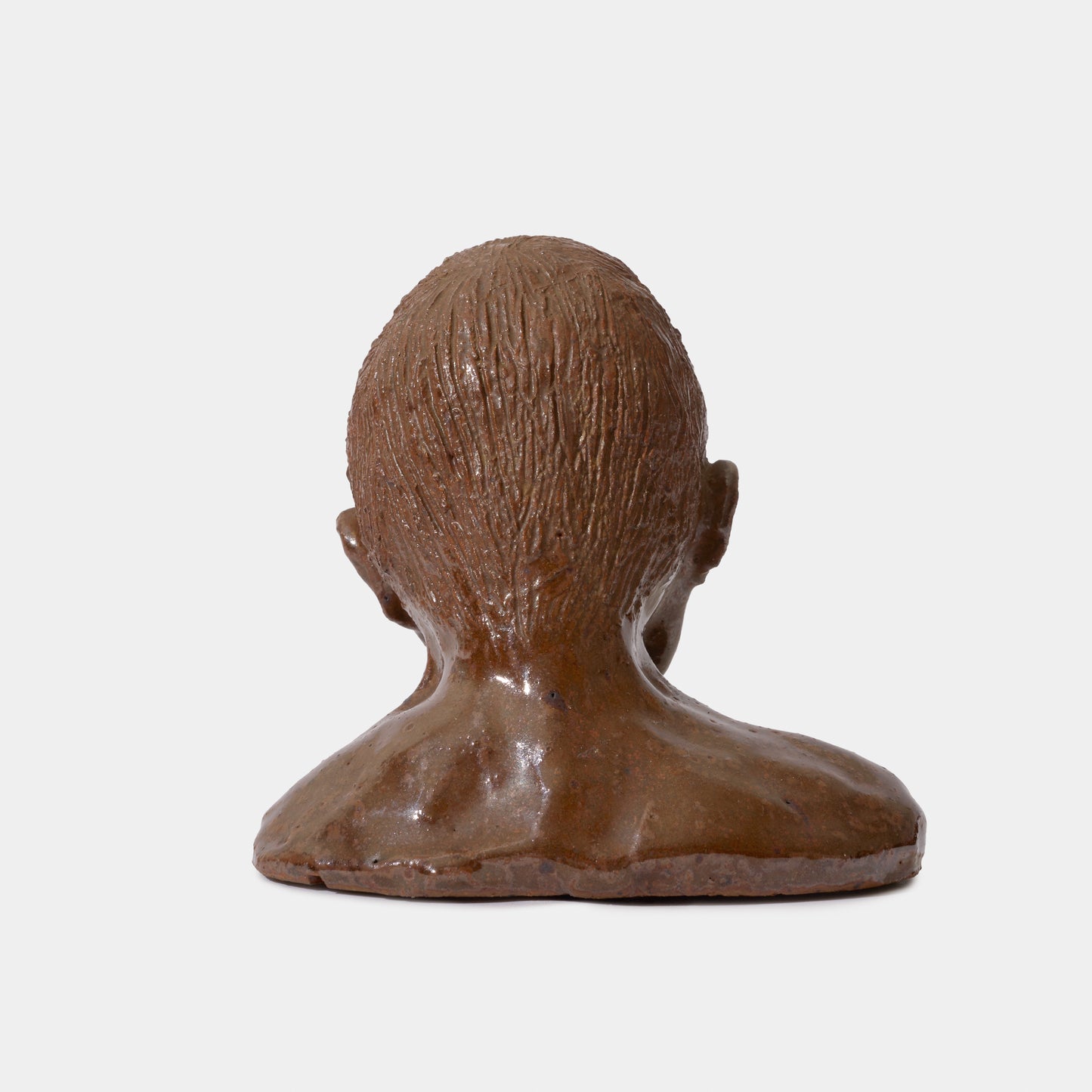 Vintage Hand Sculpted Ceramic Bust, 1978