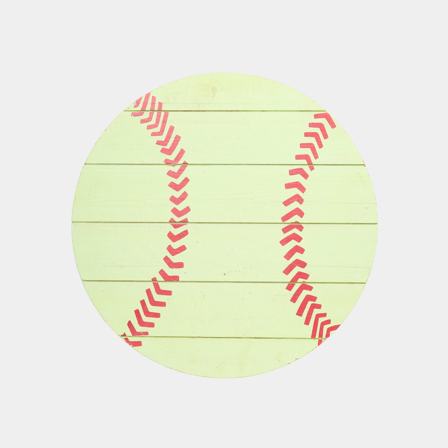 Vintage Oversized Baseball Plaque
