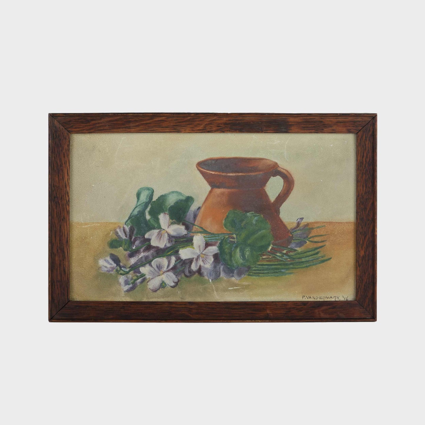 Antique Still Life with Violets, 1916