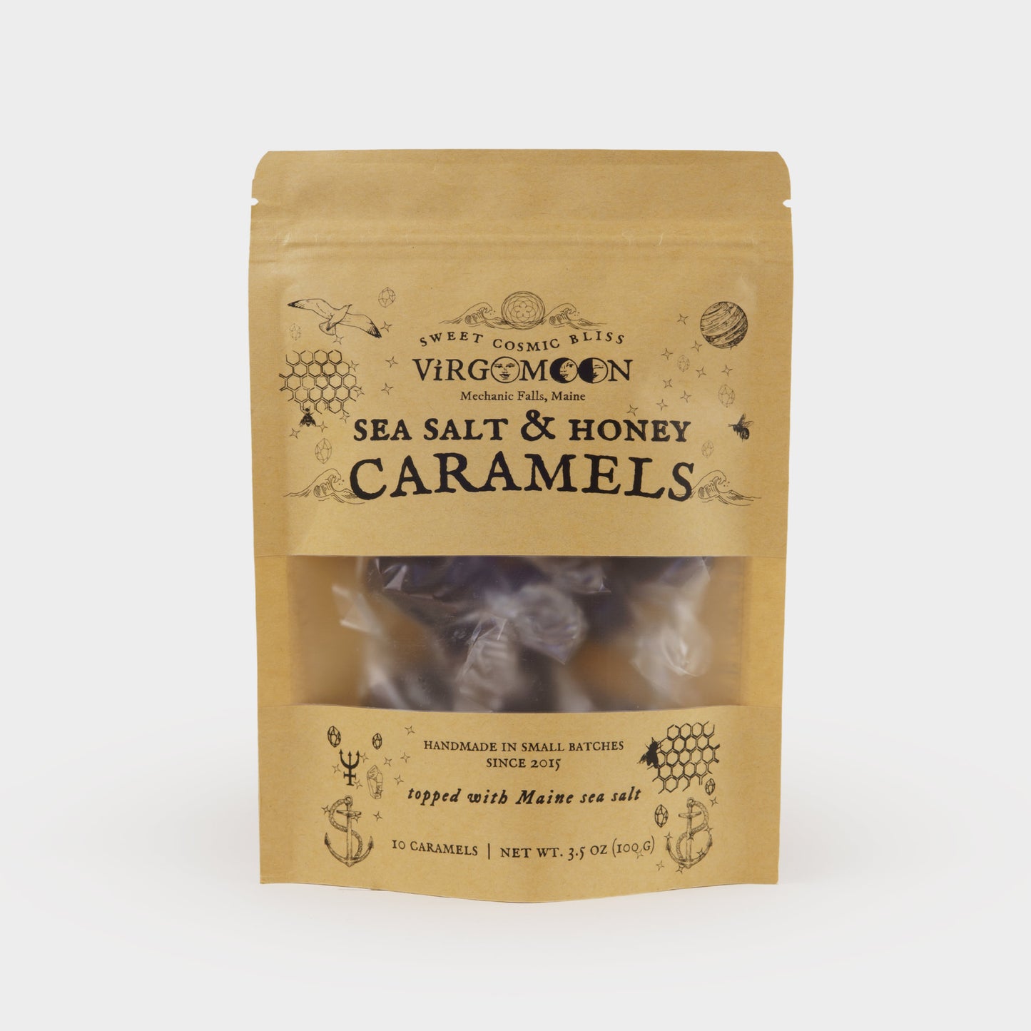 Sea Salt and Honey Caramels