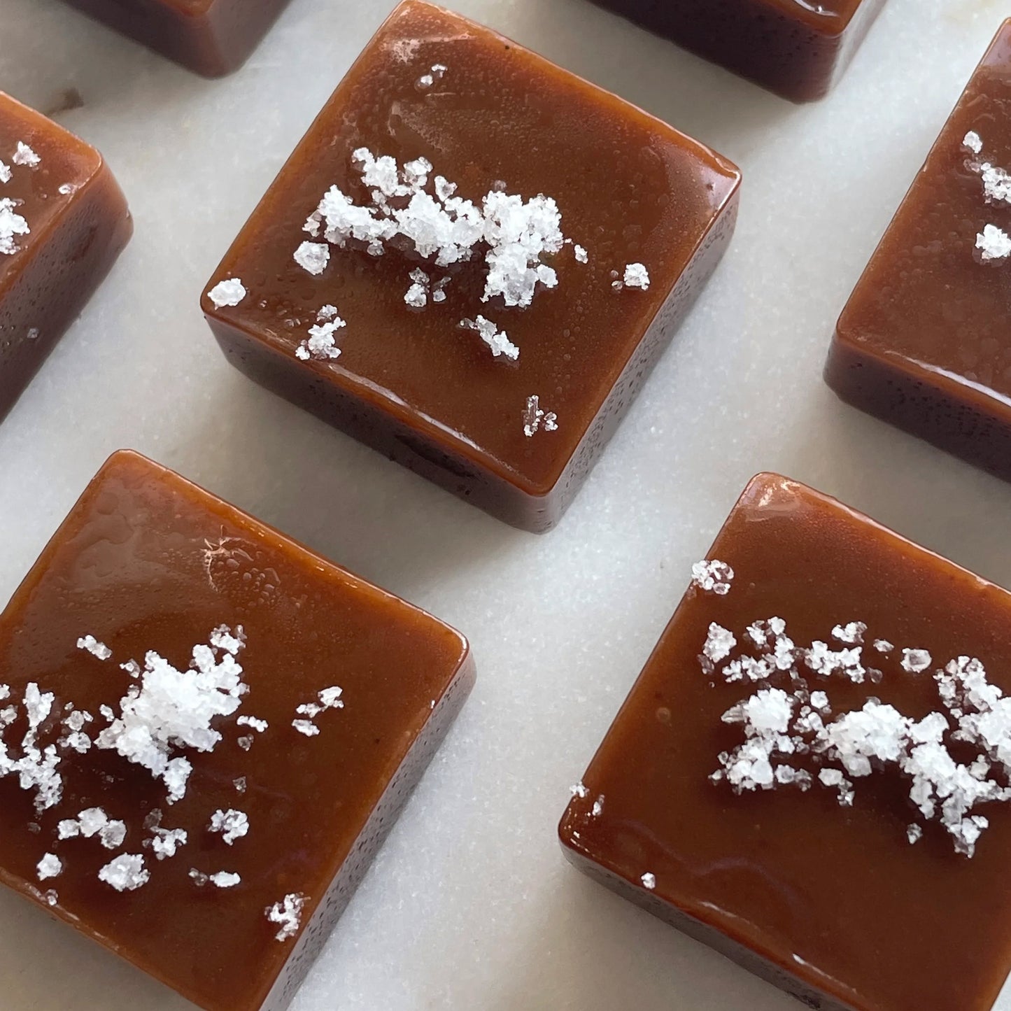 Sea Salt and Honey Caramels