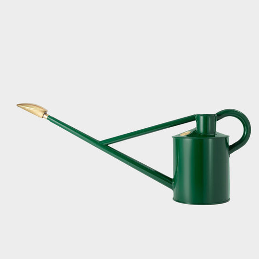 Haws England 1 Gallon Long Reach Watering Can in Green- Professional Series