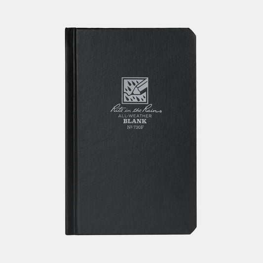 Waterproof Hard Cover Notebook – Blank Pages