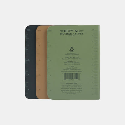 Waterproof Soft Cover Pocket Notebook – Lined Pages