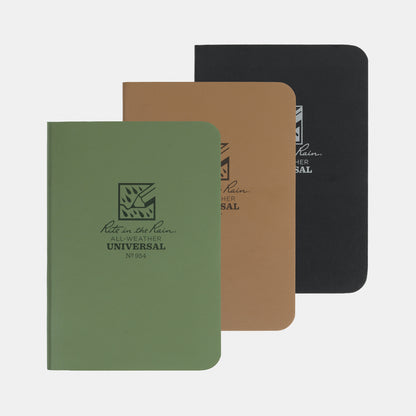 Waterproof Soft Cover Pocket Notebook – Lined Pages