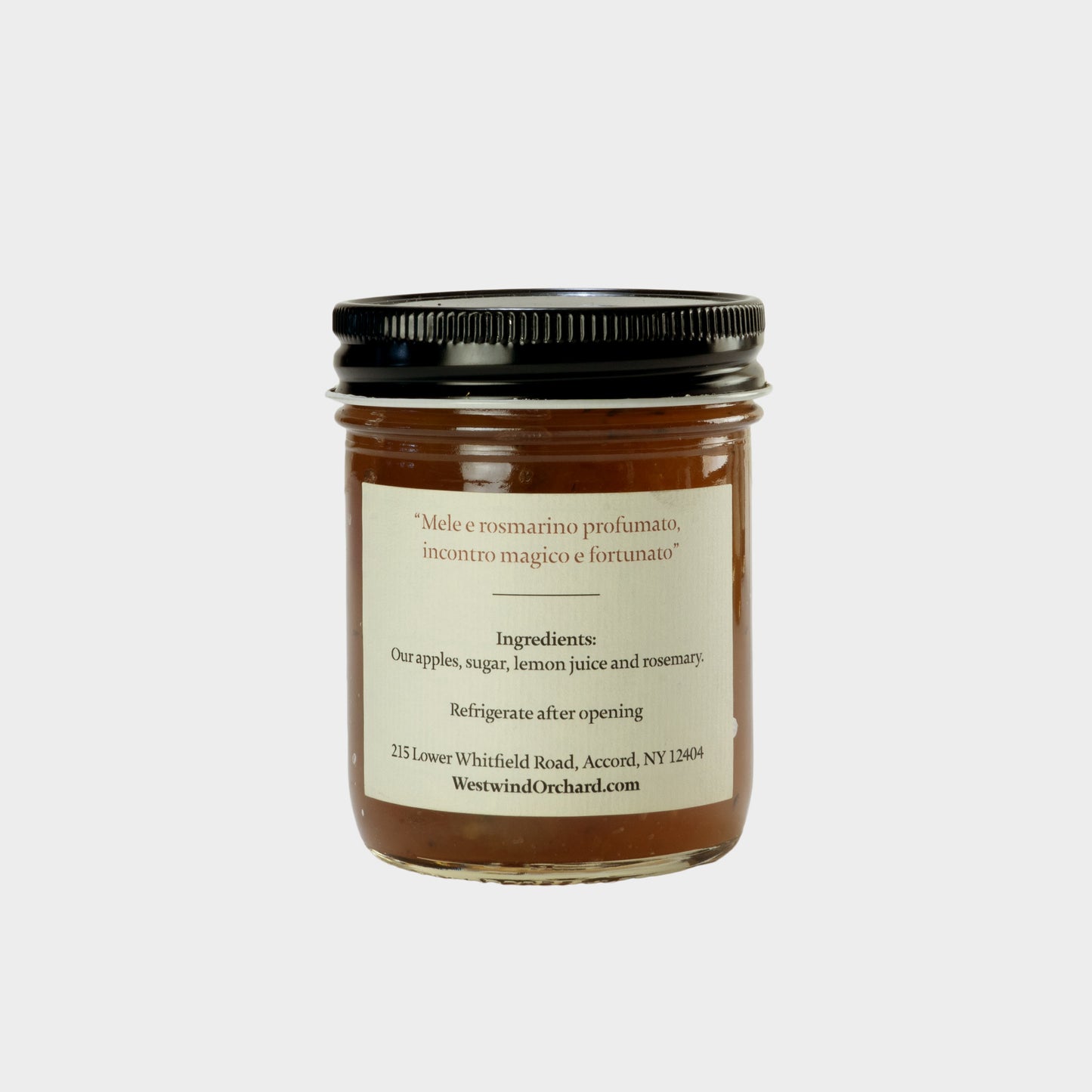 Westwind Orchard Apple Rosemary Jam