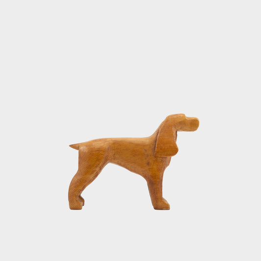 Vintage Carved Dog