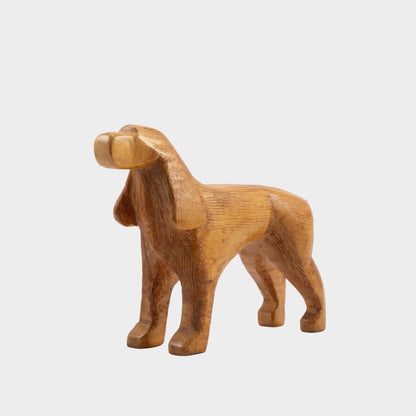Vintage Carved Dog