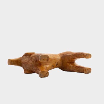 Vintage Carved Dog
