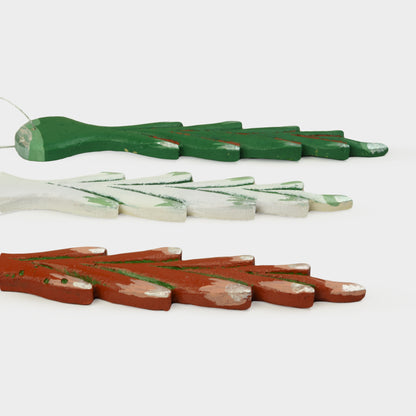 Handmade Icicle Ornaments- Set of 3