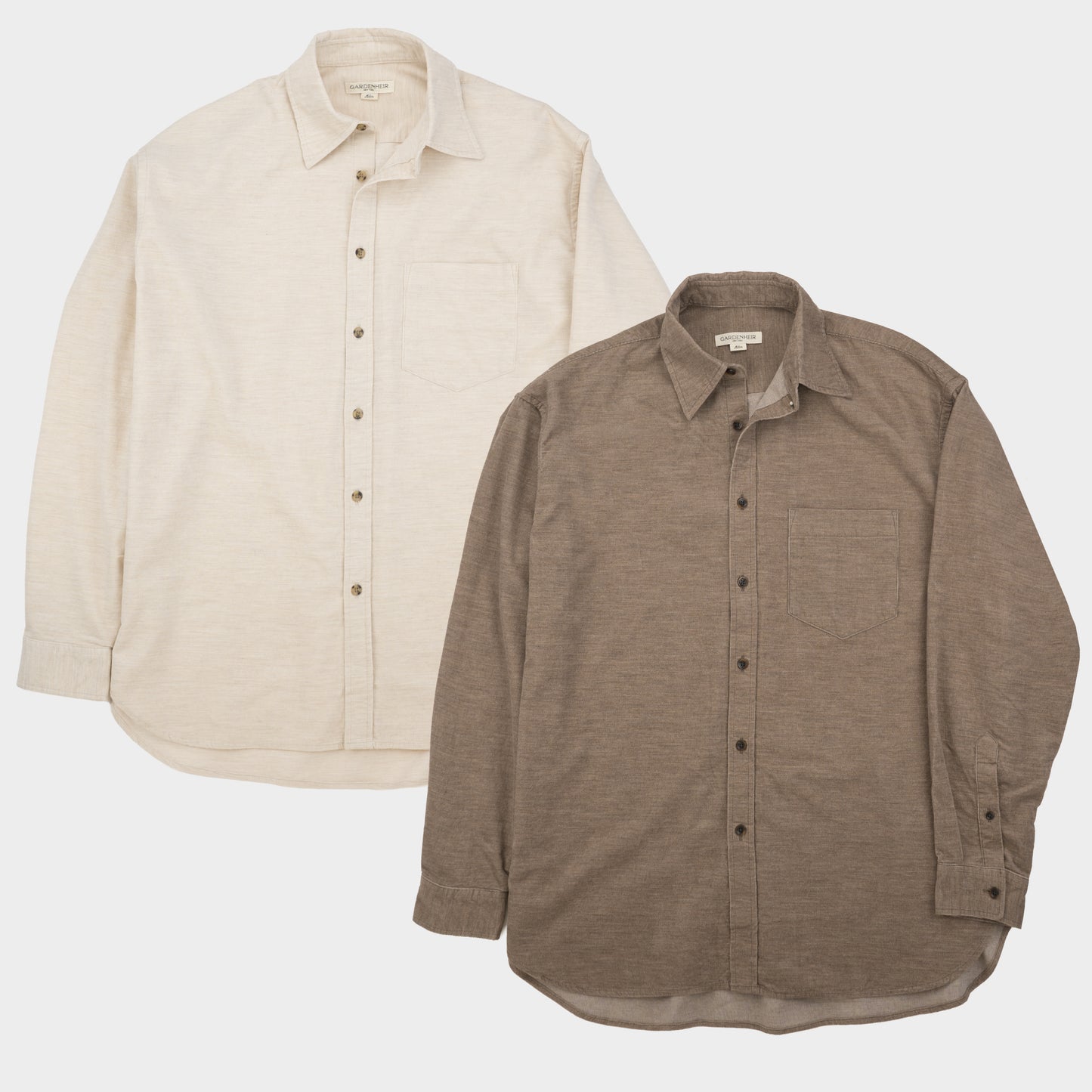 Gardening Chemise in Japanese Pinwale Corduroy