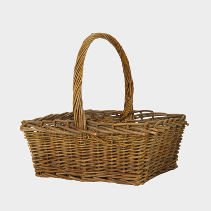 Vintage Large Harvest Basket