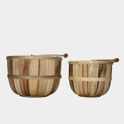 Handmade Bentwood with Copper Pail