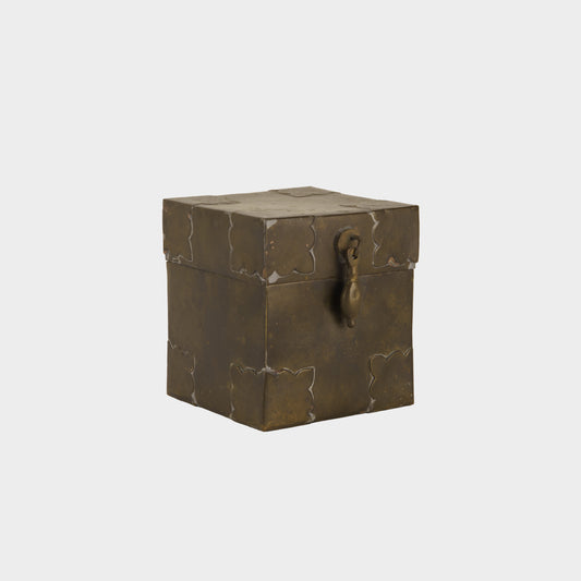 Vintage Brass Keepsake Box