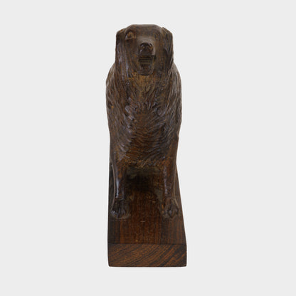 Vintage Carved Dog