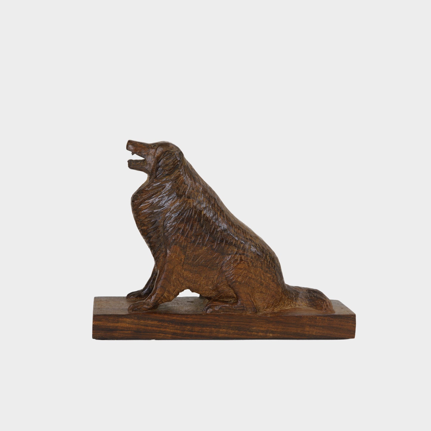 Vintage Carved Dog