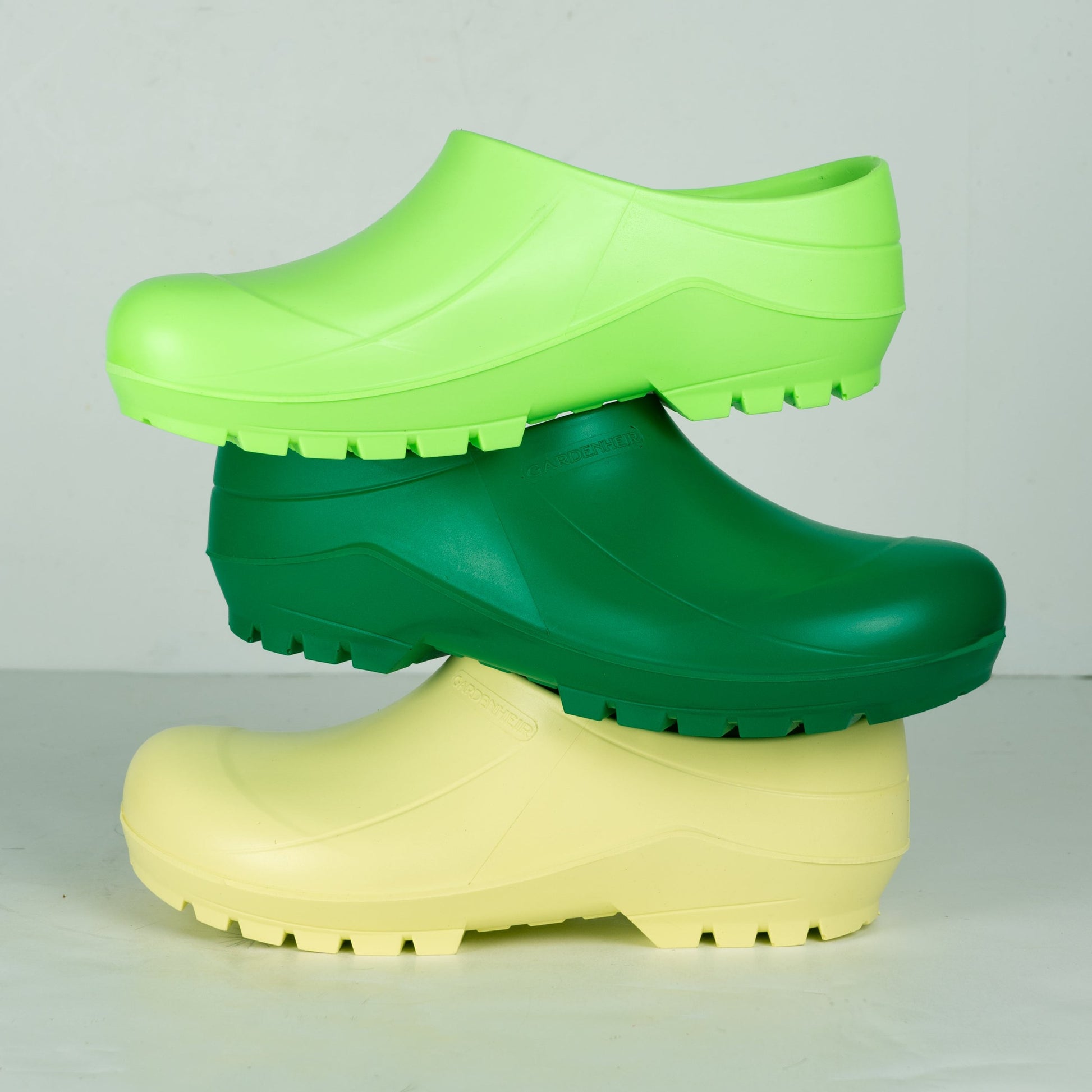 Italian Garden Clogs in Limelight- Limited Edition