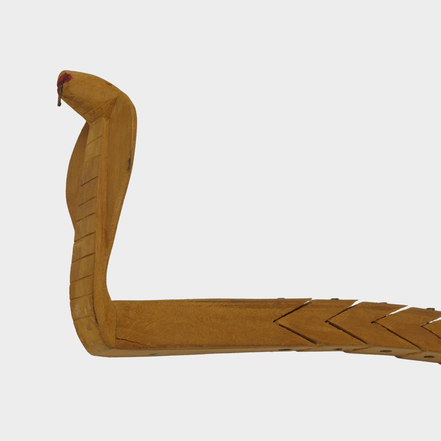 Vintage Articulated Wood Cobra