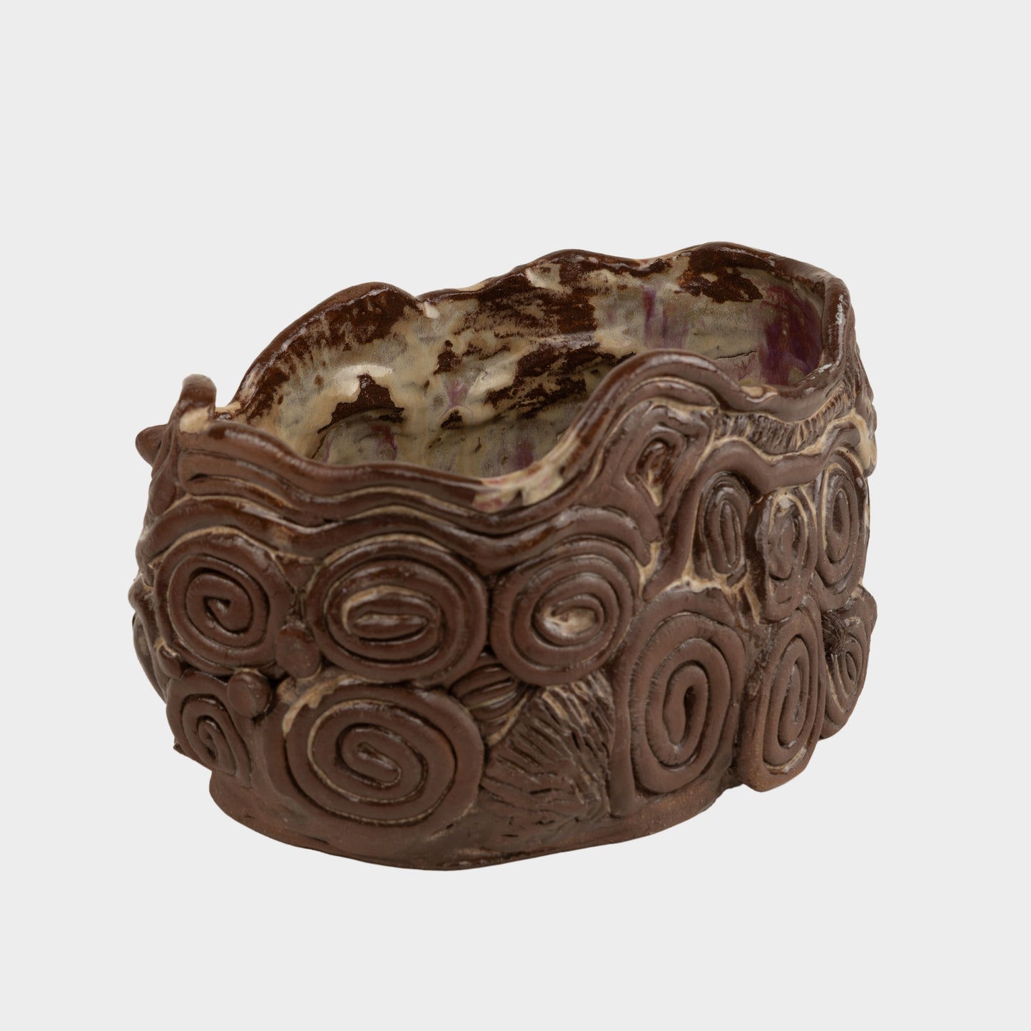 Vintage Large Coil Vessel