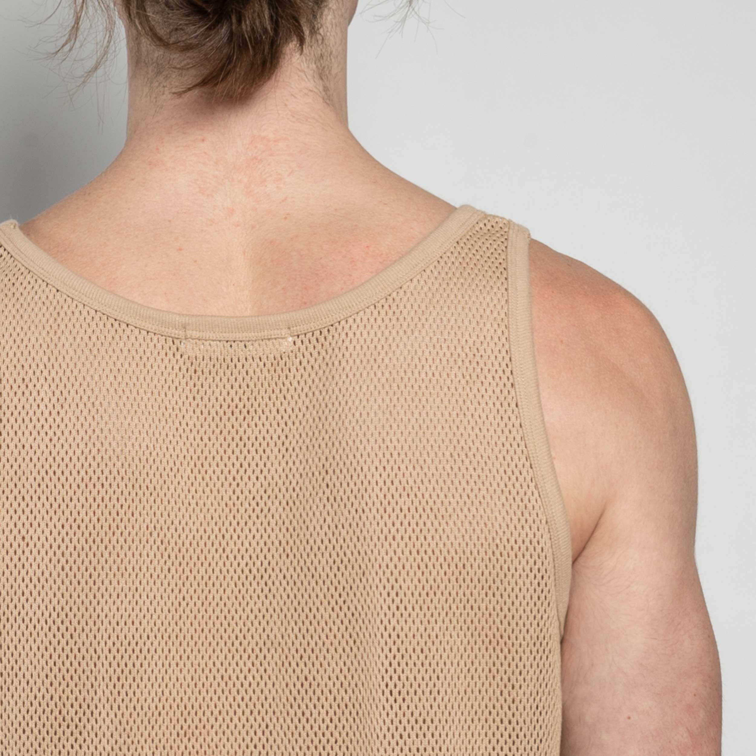TAN/PADDED BASKET TOPS カーキ