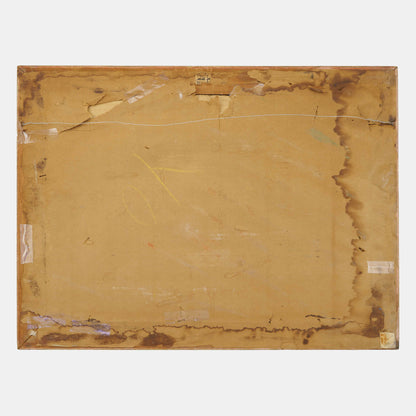 Antique Adirondack Landscape with Deer, 1938. New York