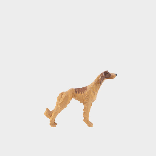 Vintage Folk Carved Dog
