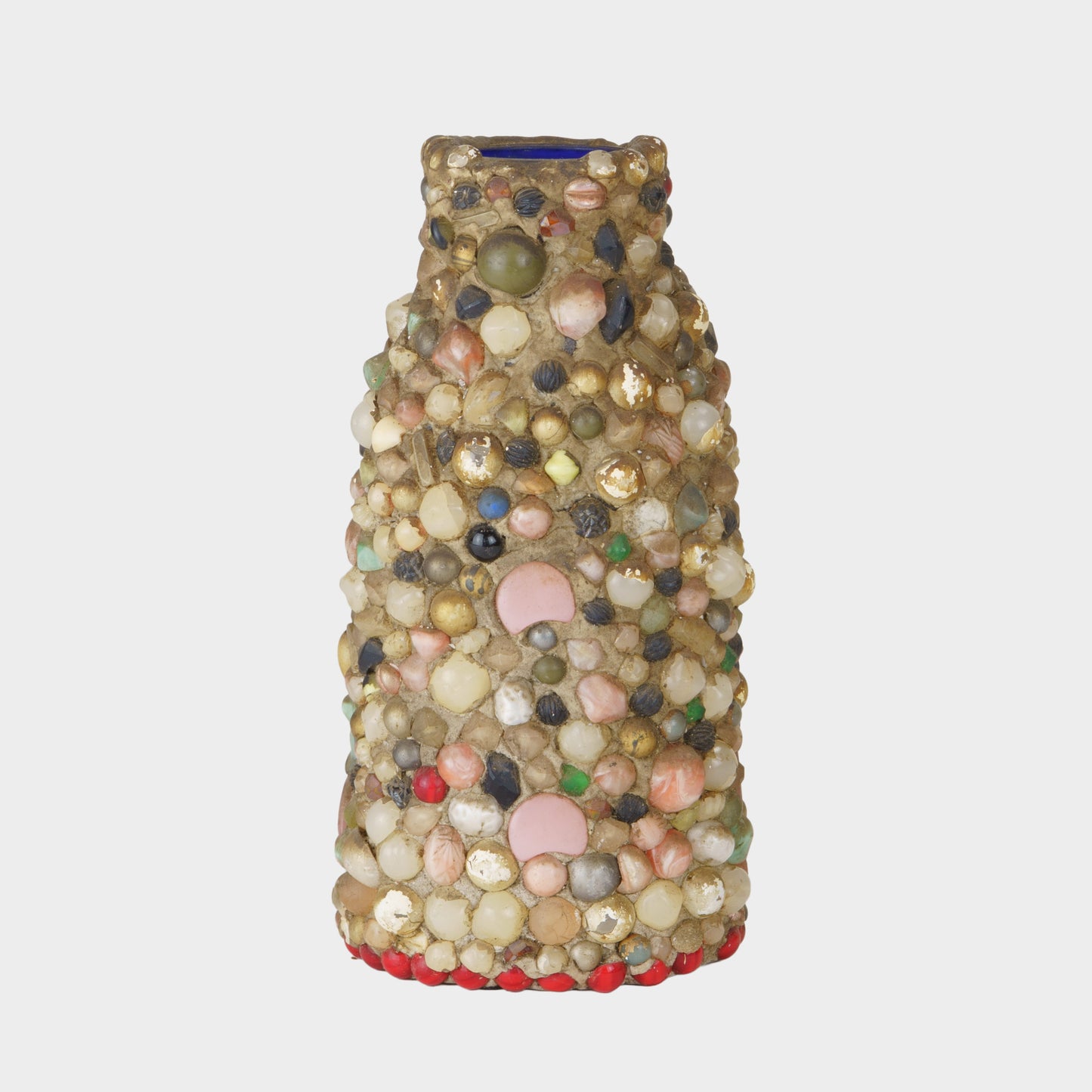 Vintage Encrusted Vase, 1960's