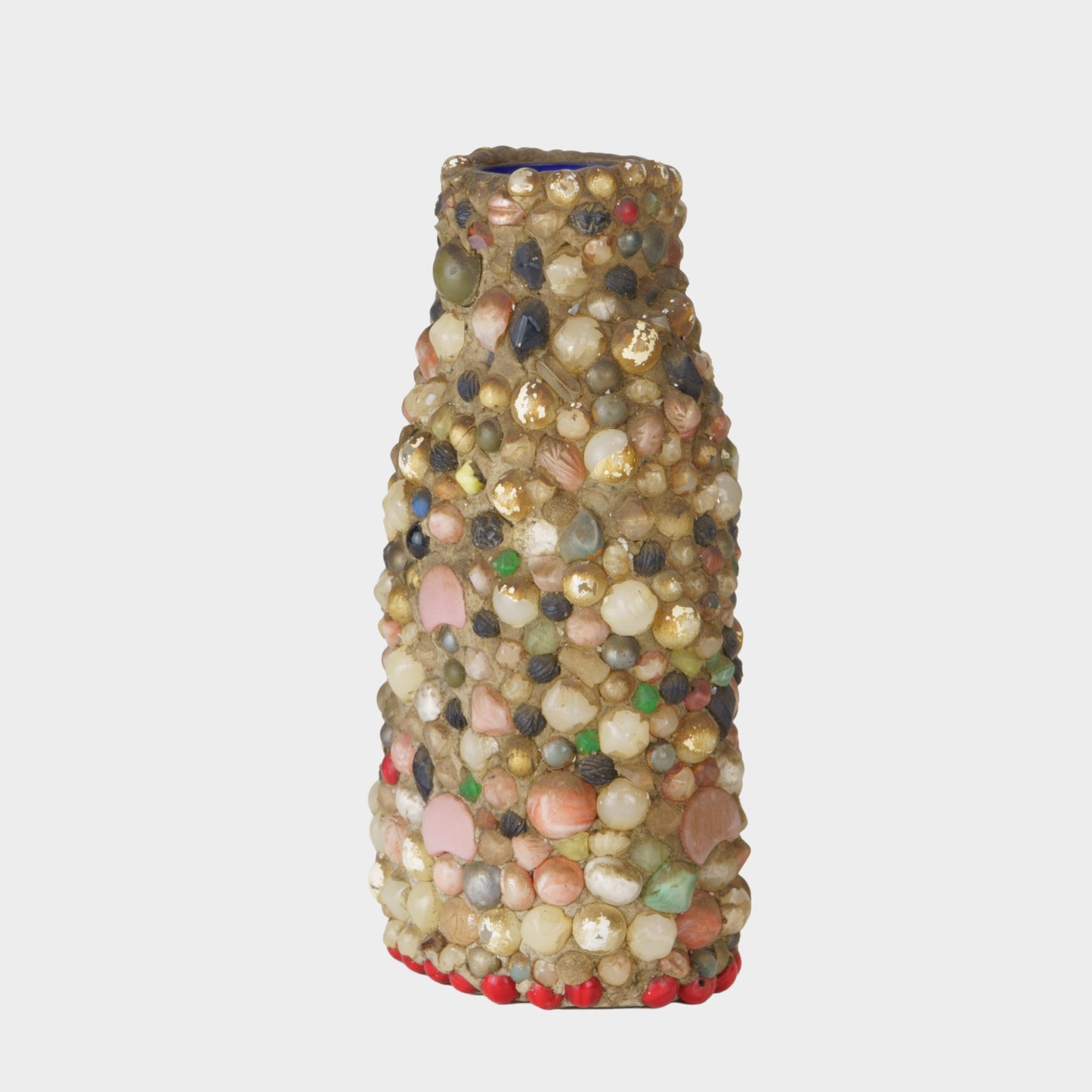 Vintage Encrusted Vase, 1960's