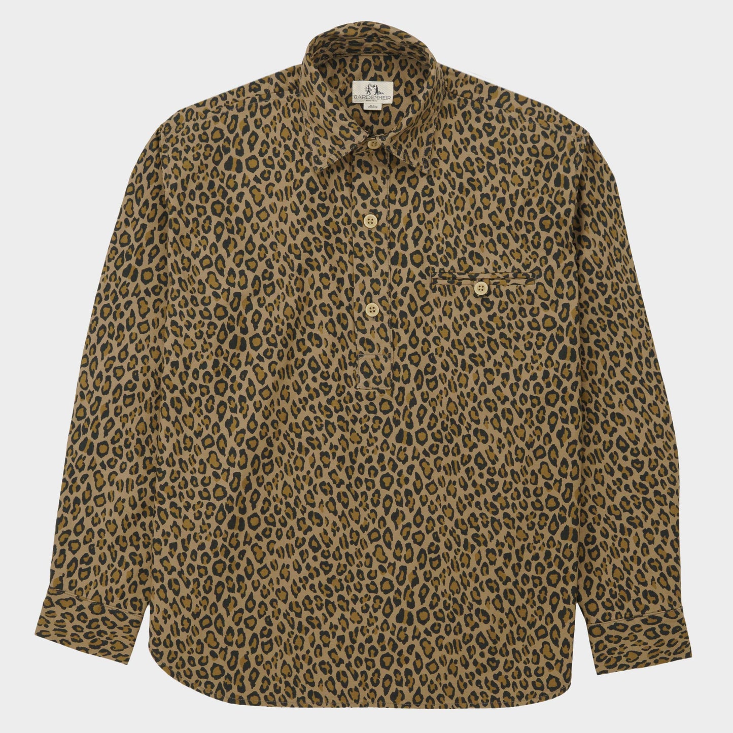 Japanese Cotton Twill Gardening Smock No. 2 in Fauna Camo