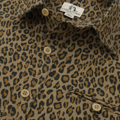 Japanese Cotton Twill Gardening Smock No. 2 in Fauna Camo