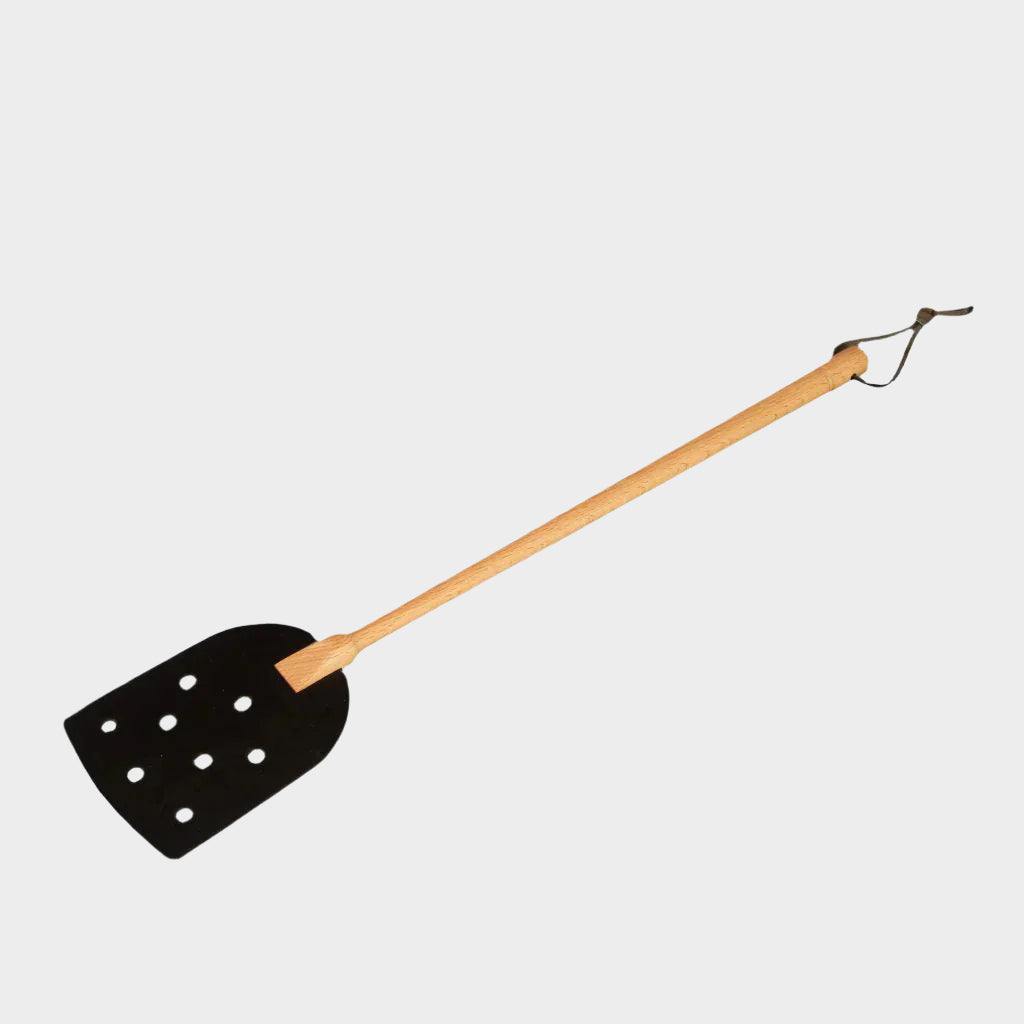 Beech Wood and Leather Fly Swatter