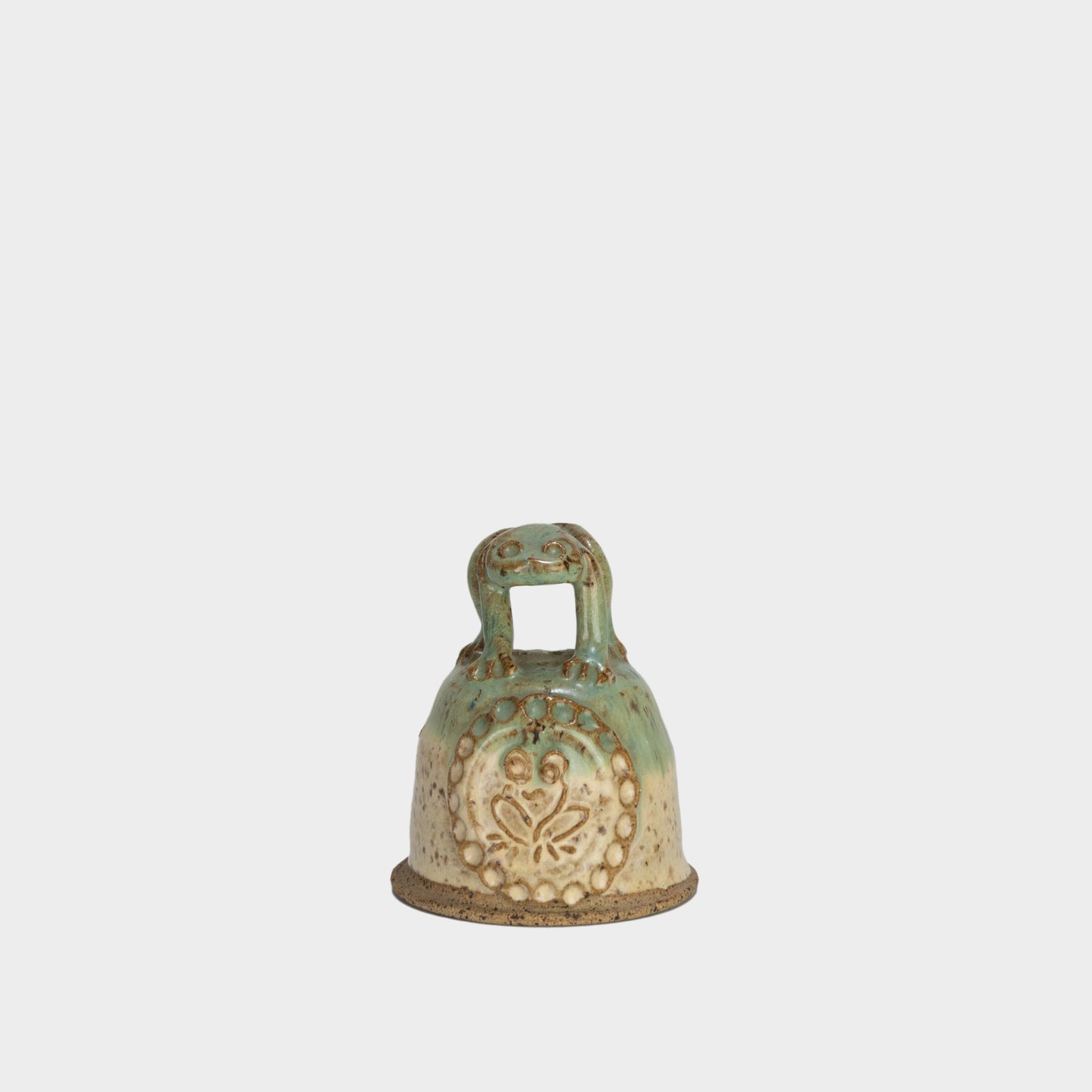 Vintage Ceramic Frog Bell