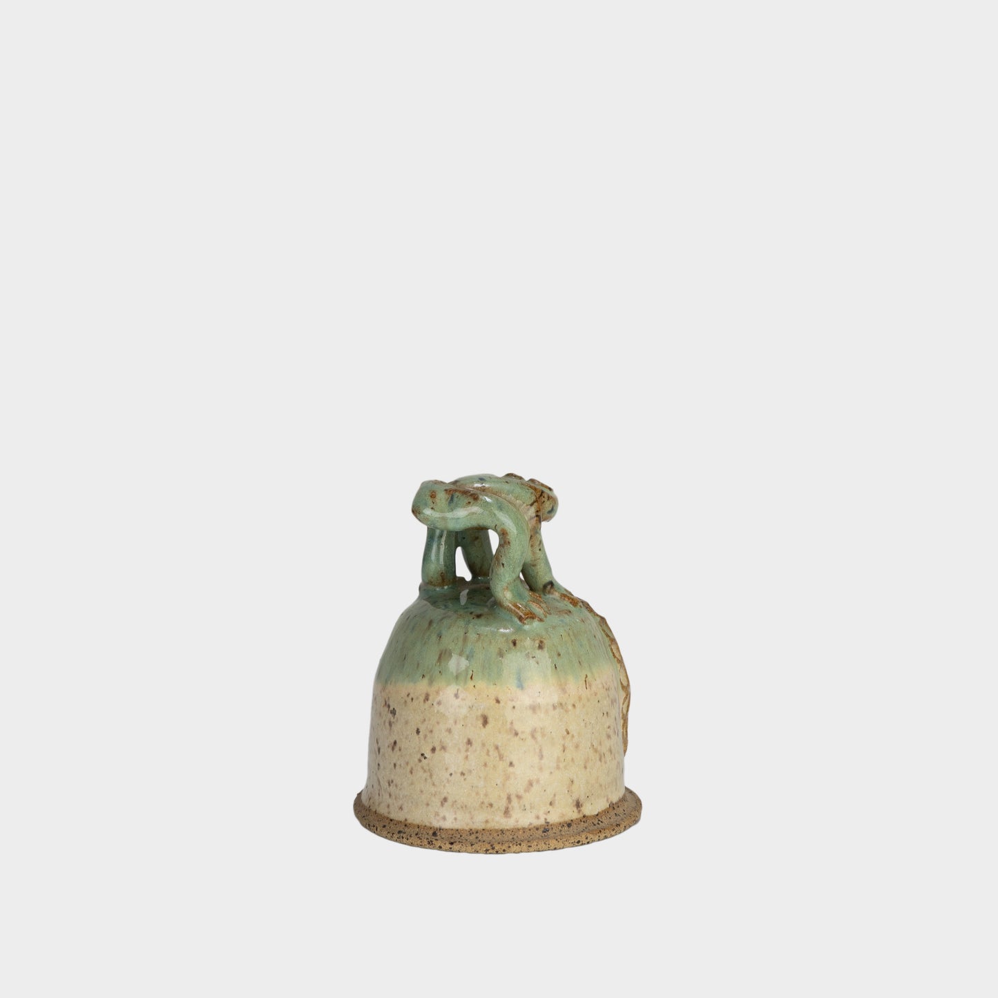 Vintage Ceramic Frog Bell