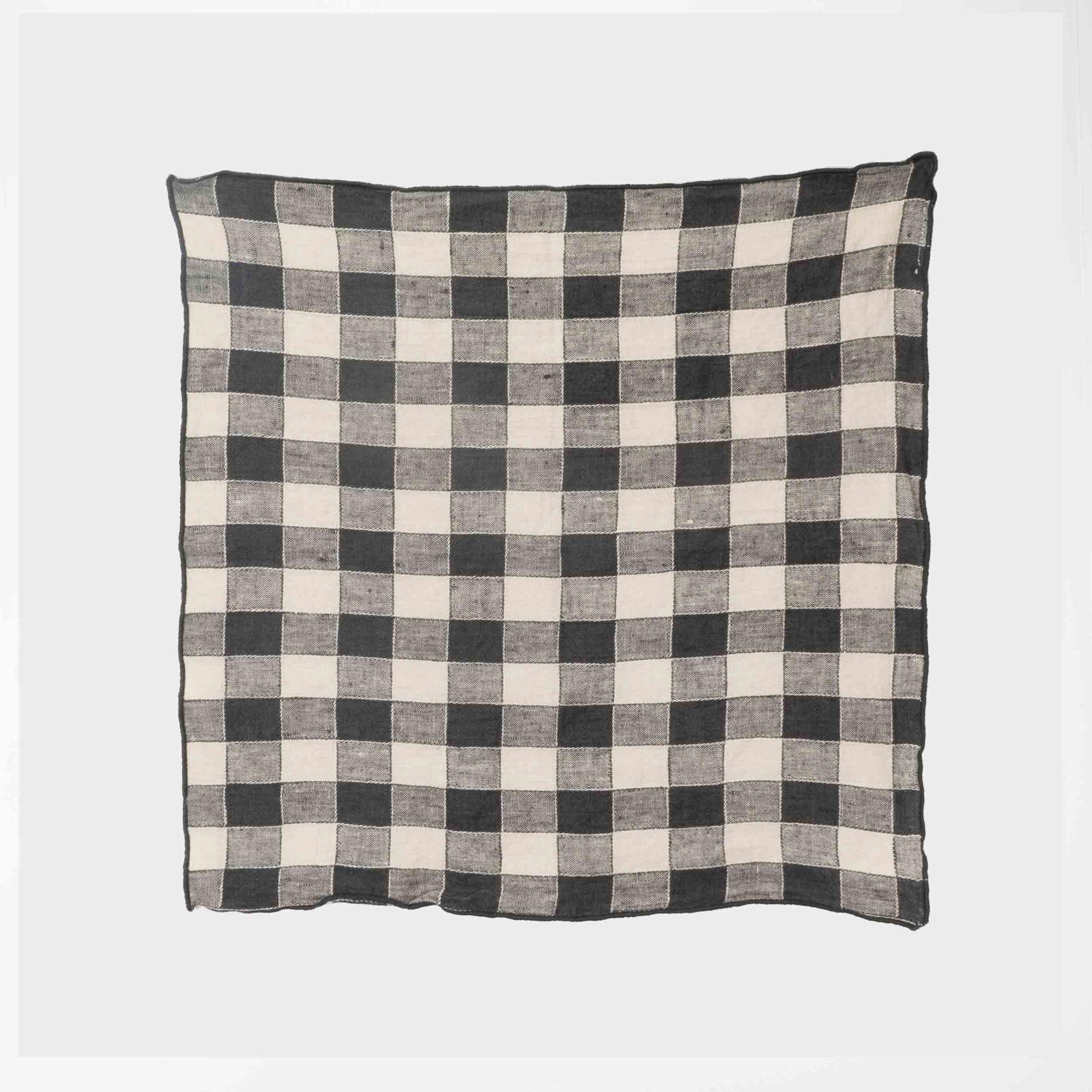 French Linen Gingham Napkin