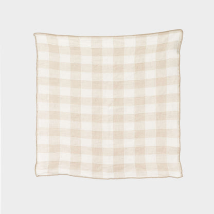 French Linen Gingham Napkin