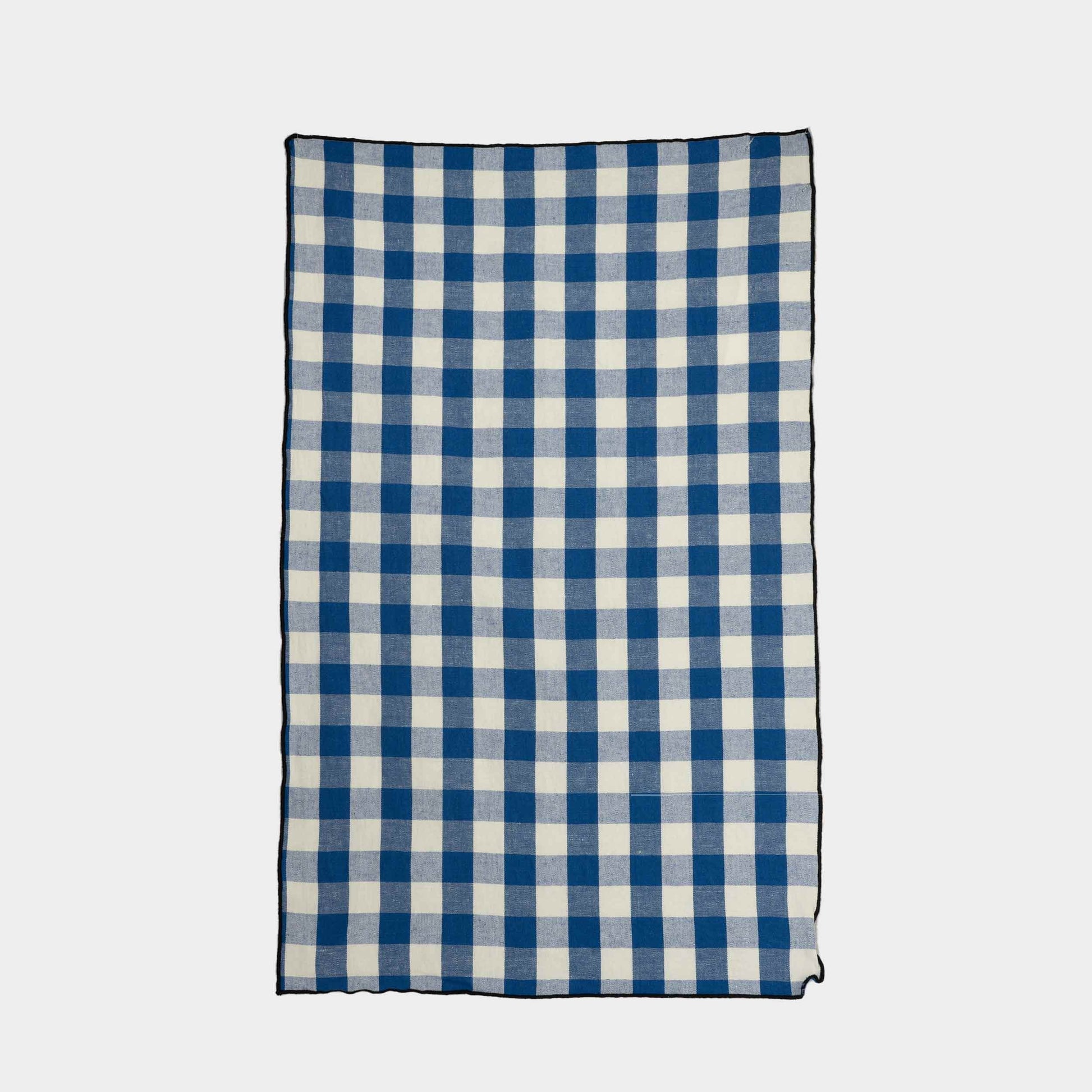 French Linen and Cotton Kitchen Towel in Gingham