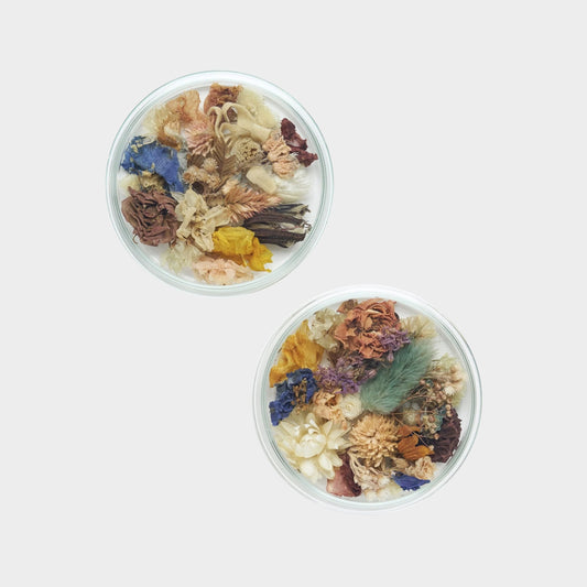 Japanese Pot Pourri Arrangement in Glass Box