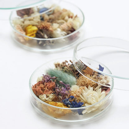 Japanese Pot Pourri Arrangement in Glass Box