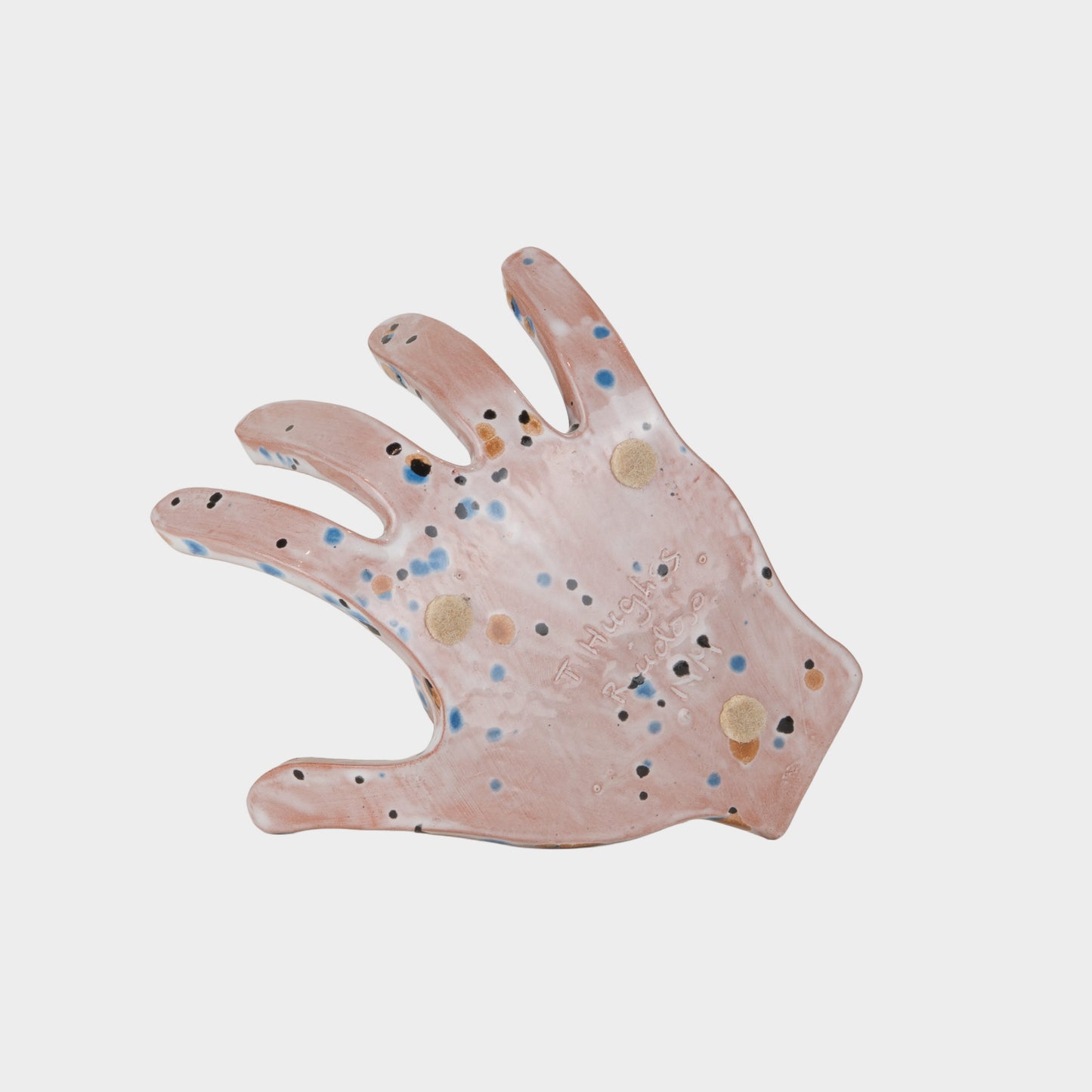 Vintage Ceramic Hand Trinket Dish, New Mexico